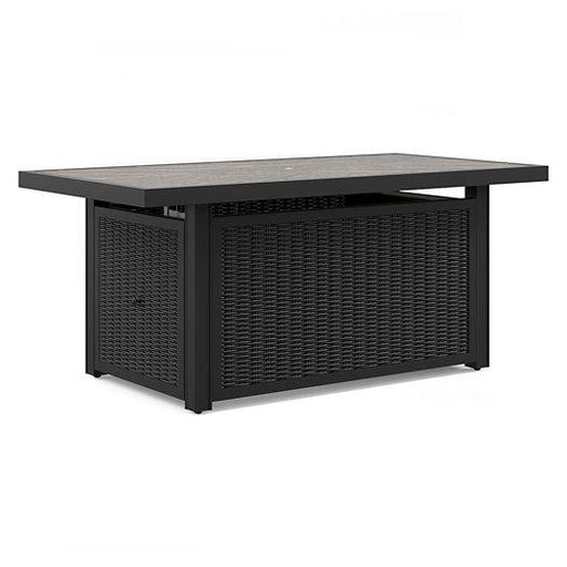 Beachcroft Outdoor Fire Pit Table - US Furniture & Mattress (Waterbury,CT)*