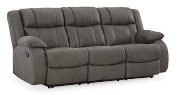 First Base Reclining Sofa - US Furniture & Mattress (Waterbury,CT)*