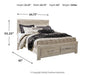 Bellaby Bed with 2 Storage Drawers - US Furniture & Mattress (Waterbury,CT)*