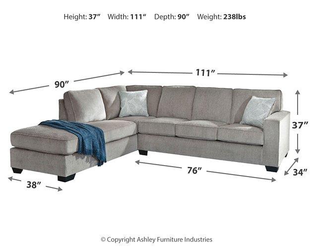 Altari Sectional with Chaise - US Furniture & Mattress (Waterbury,CT)*