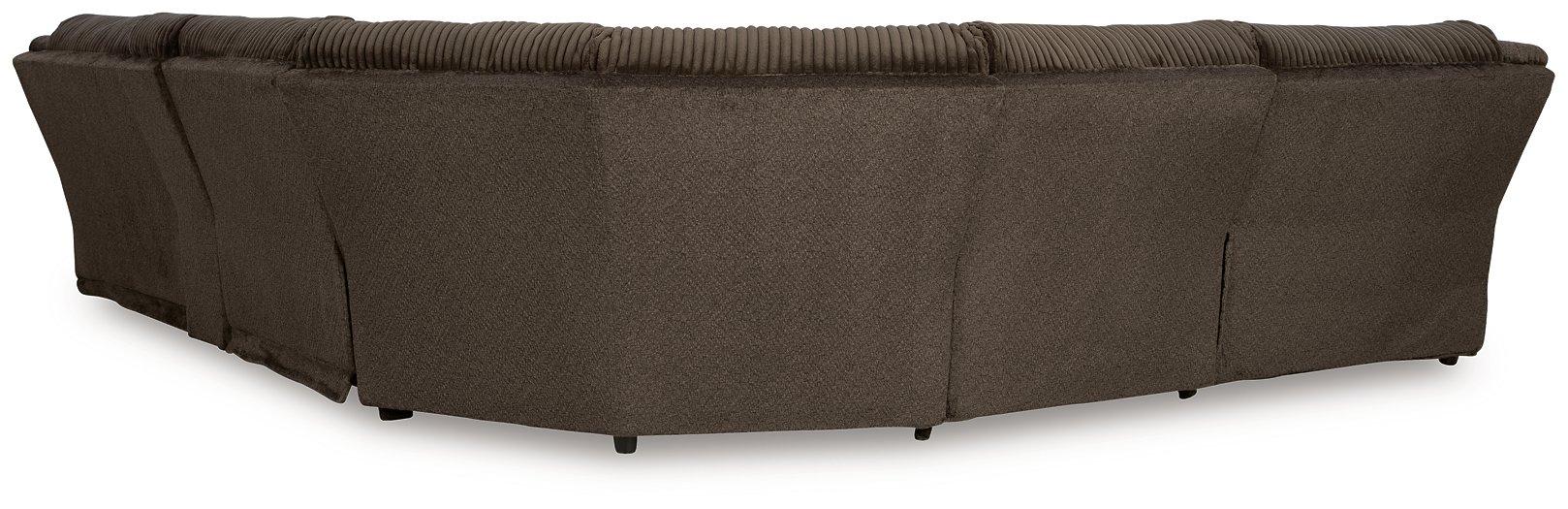 Top Tier Reclining Sectional with Chaise - US Furniture & Mattress (Waterbury,CT)*