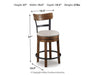 Valebeck Counter Height Bar Stool - US Furniture & Mattress (Waterbury,CT)*