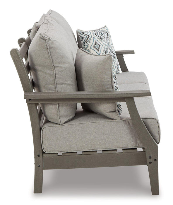 Visola Outdoor Sofa and Loveseat Set - US Furniture & Mattress (Waterbury,CT)*