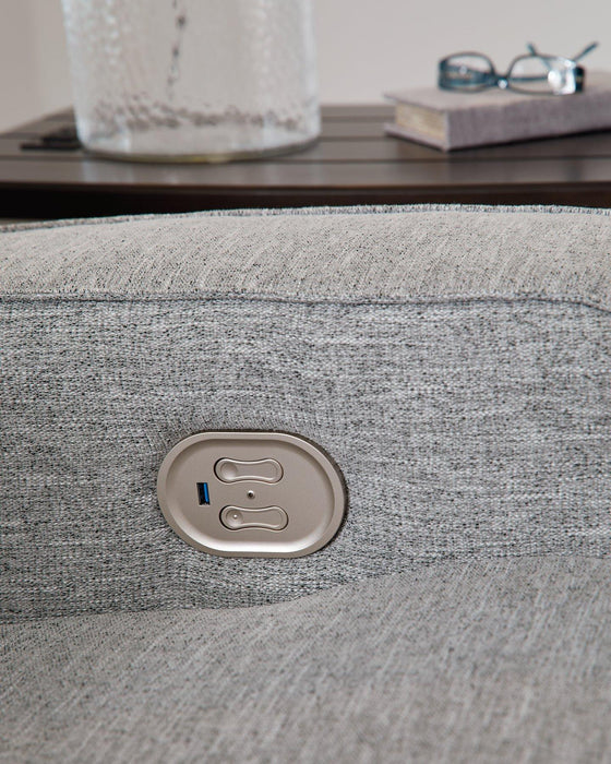 Biscoe Power Reclining Loveseat - US Furniture & Mattress (Waterbury,CT)*