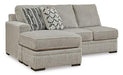 Calnita Sectional with Chaise - US Furniture & Mattress (Waterbury,CT)*