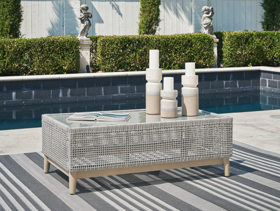 Seton Creek Outdoor Upholstery Set - US Furniture & Mattress (Waterbury,CT)*