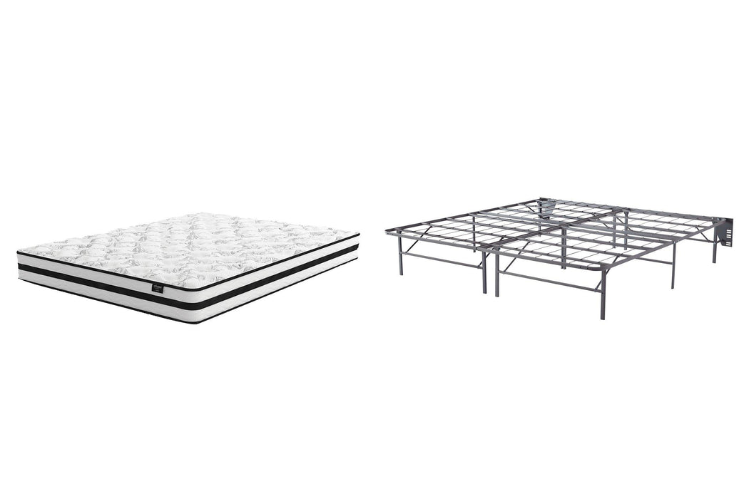 8 Inch Chime Innerspring Mattress Set - US Furniture & Mattress (Waterbury,CT)*