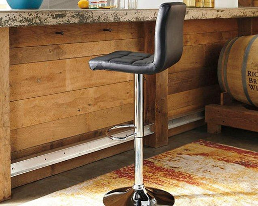 Bellatier Adjustable Height Bar Stool - US Furniture & Mattress (Waterbury,CT)*