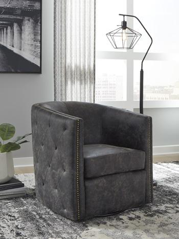 Brentlow Swivel Accent Chair - US Furniture & Mattress (Waterbury,CT)*