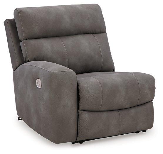 Next-Gen DuraPella Power Reclining Sectional Loveseat with Console - US Furniture & Mattress (Waterbury,CT)*