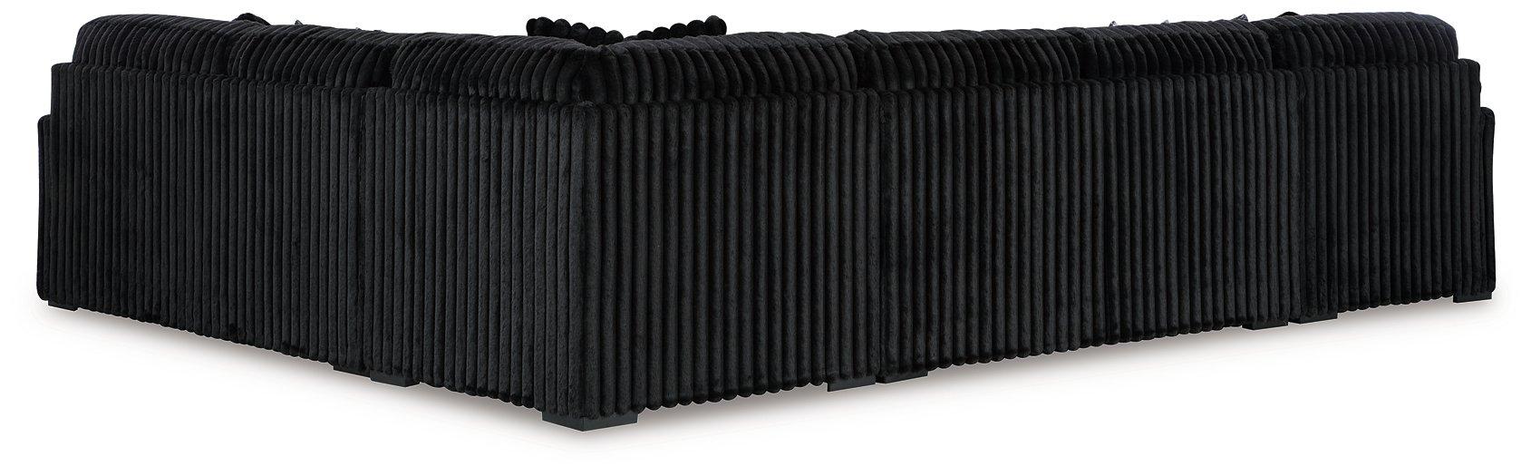 Midnight-Madness Sectional with Chaise - US Furniture & Mattress (Waterbury,CT)*