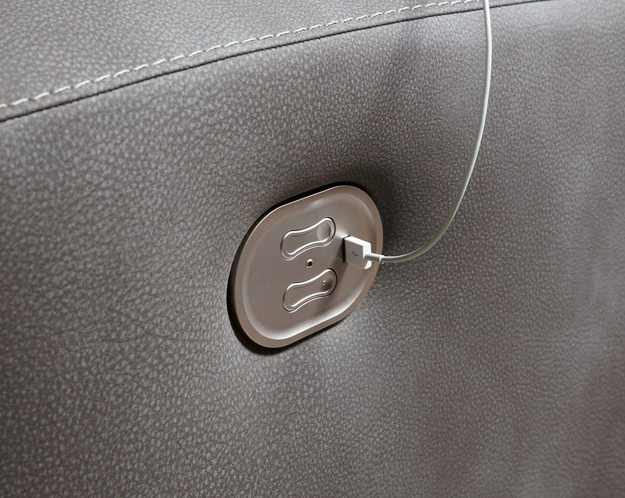 Next-Gen DuraPella Power Reclining Sectional Loveseat - US Furniture & Mattress (Waterbury,CT)*