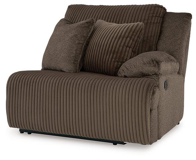 Top Tier Reclining Sectional with Chaise - US Furniture & Mattress (Waterbury,CT)*