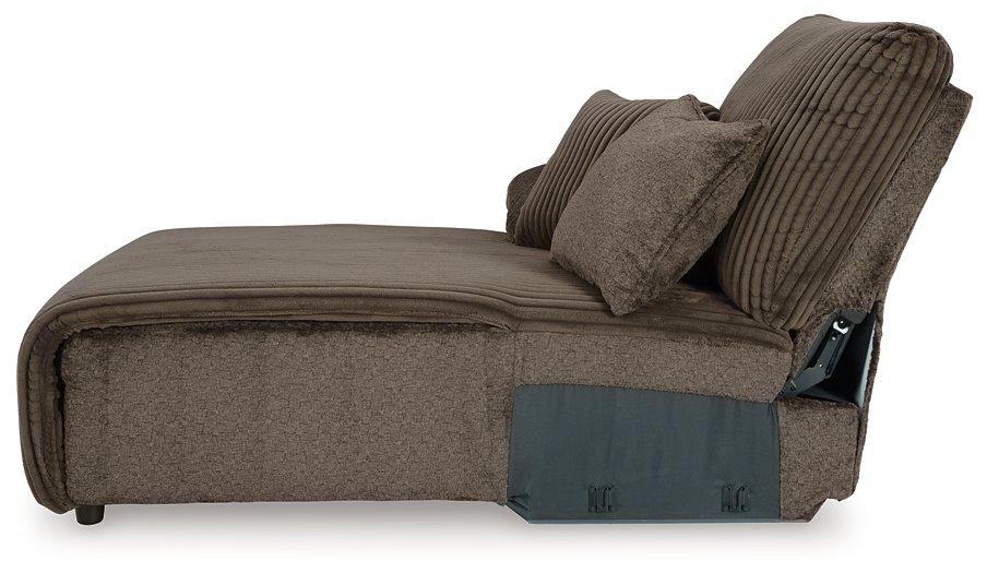 Top Tier Reclining Sectional with Chaise - US Furniture & Mattress (Waterbury,CT)*