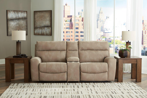 Next-Gen DuraPella Power Reclining Sectional Loveseat with Console - US Furniture & Mattress (Waterbury,CT)*