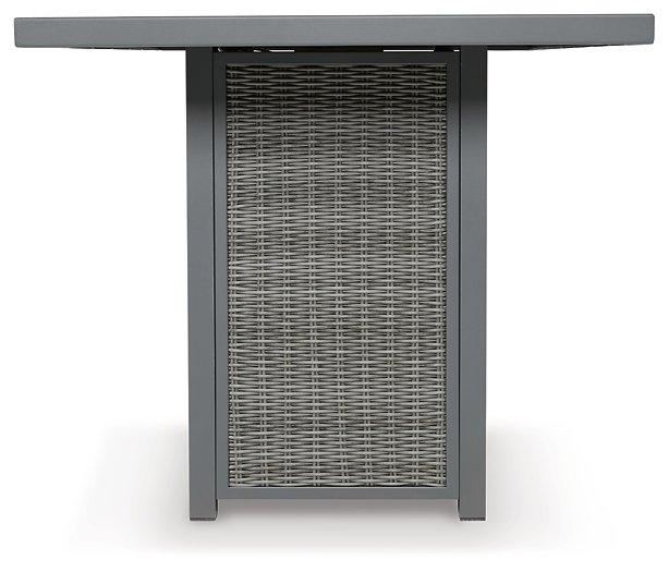 Palazzo Outdoor Bar Table with Fire Pit