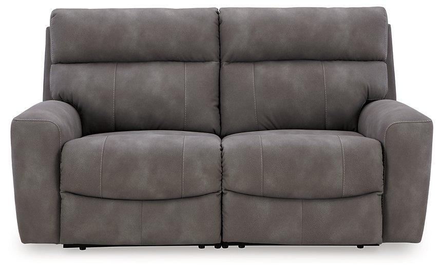 Next-Gen DuraPella Power Reclining Sectional Loveseat - US Furniture & Mattress (Waterbury,CT)*