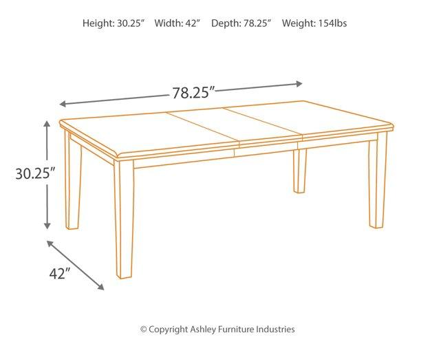 Haddigan Dining Set - US Furniture & Mattress (Waterbury,CT)*