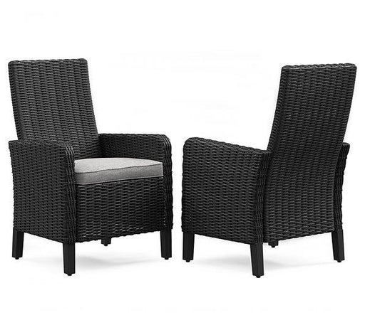 Beachcroft Outdoor Arm Chair with Cushion (Set of 2) - US Furniture & Mattress (Waterbury,CT)*
