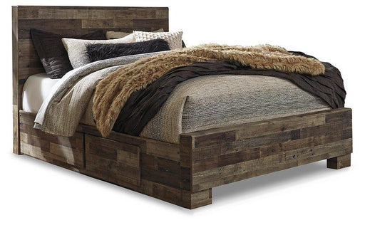 Derekson Bed with 2 Side Storage - US Furniture & Mattress (Waterbury,CT)*