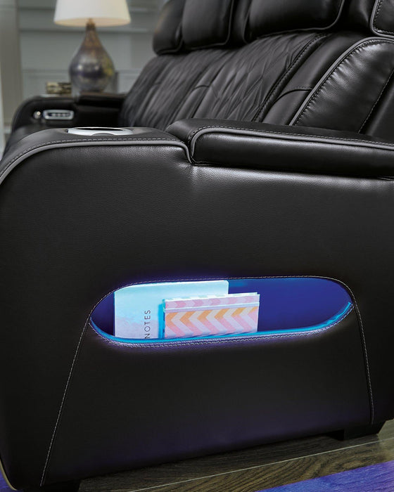 Boyington Power Reclining Loveseat with Console - US Furniture & Mattress (Waterbury,CT)*
