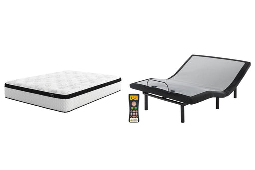Chime 12 Inch California King Hybrid Mattress Package - US Furniture & Mattress (Waterbury,CT)*