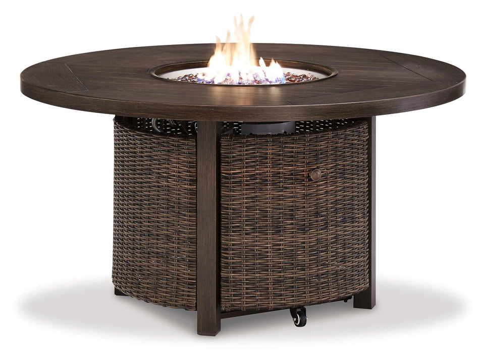 Paradise Trail Outdoor Sofa, Lounge Chairs and Fire Pit Table - US Furniture & Mattress (Waterbury,CT)*