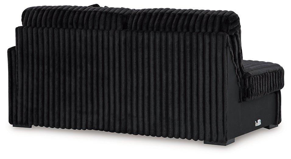 Midnight-Madness Sectional with Chaise - US Furniture & Mattress (Waterbury,CT)*