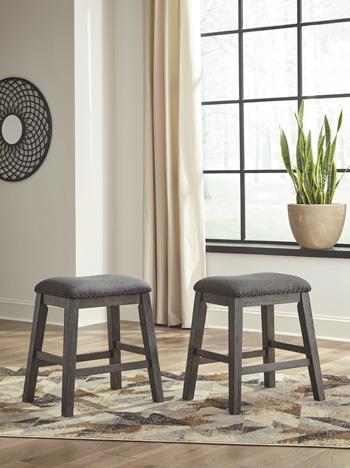 Caitbrook Counter Height Upholstered Bar Stool - US Furniture & Mattress (Waterbury,CT)*