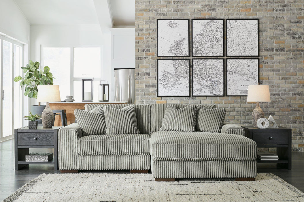 Lindyn Sectional with Chaise - US Furniture & Mattress (Waterbury,CT)*