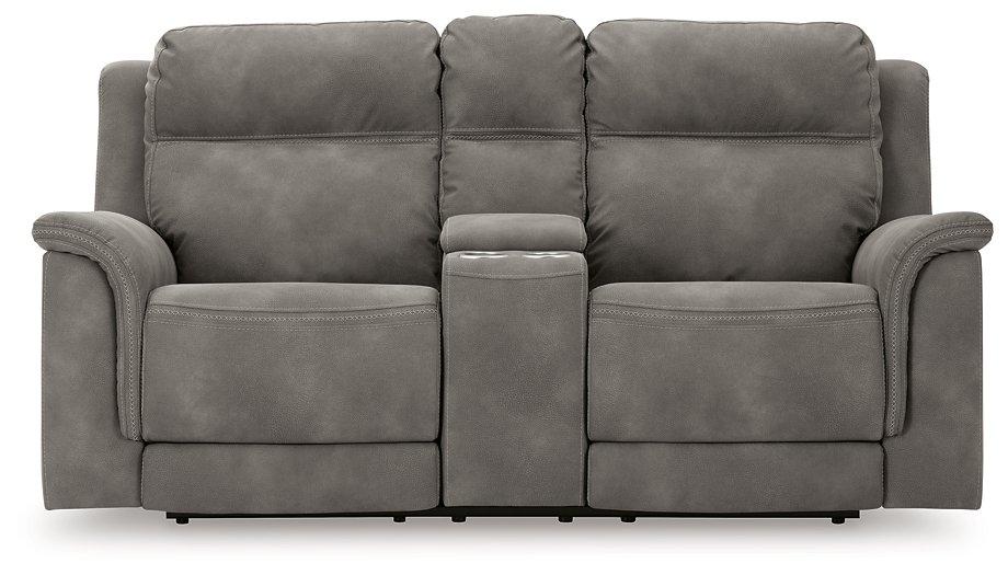 Next-Gen DuraPella Power Reclining Loveseat with Console - US Furniture & Mattress (Waterbury,CT)*