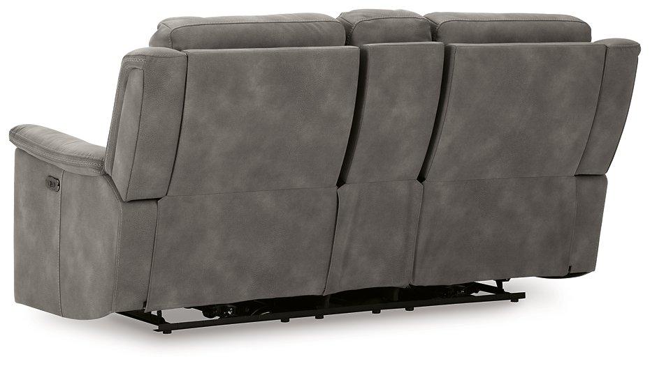 Next-Gen DuraPella Power Reclining Loveseat with Console - US Furniture & Mattress (Waterbury,CT)*