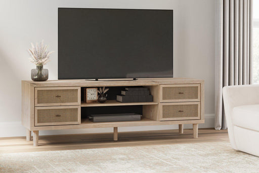 Cielden 72" TV Stand with Electric Fireplace - US Furniture & Mattress (Waterbury,CT)*