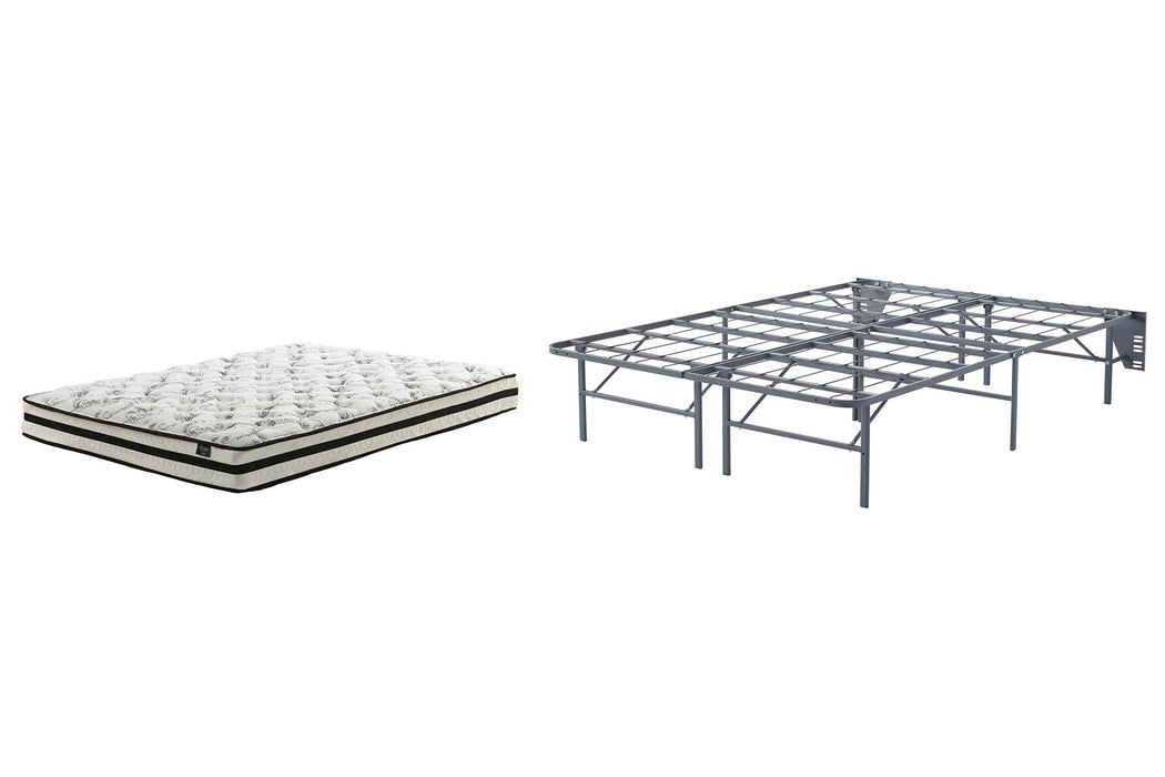 8 Inch Chime Innerspring Mattress Set - US Furniture & Mattress (Waterbury,CT)*
