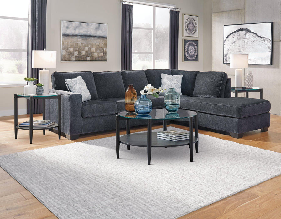 Altari Sectional with Chaise - US Furniture & Mattress (Waterbury,CT)*