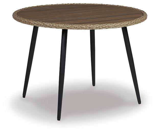 Amaris Outdoor Dining Table - US Furniture & Mattress (Waterbury,CT)*