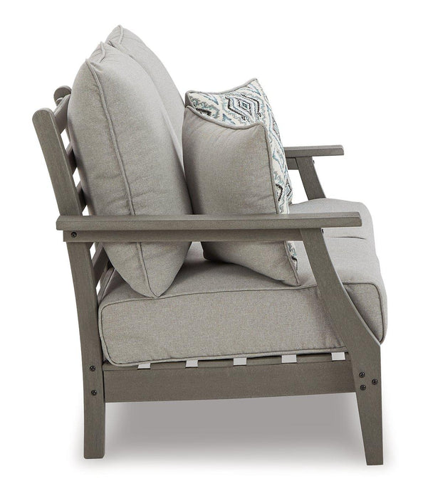 Visola Outdoor Sofa and Loveseat Set - US Furniture & Mattress (Waterbury,CT)*