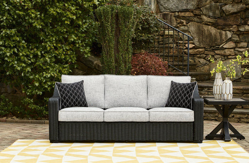 Beachcroft Outdoor Sofa with Cushion - US Furniture & Mattress (Waterbury,CT)*