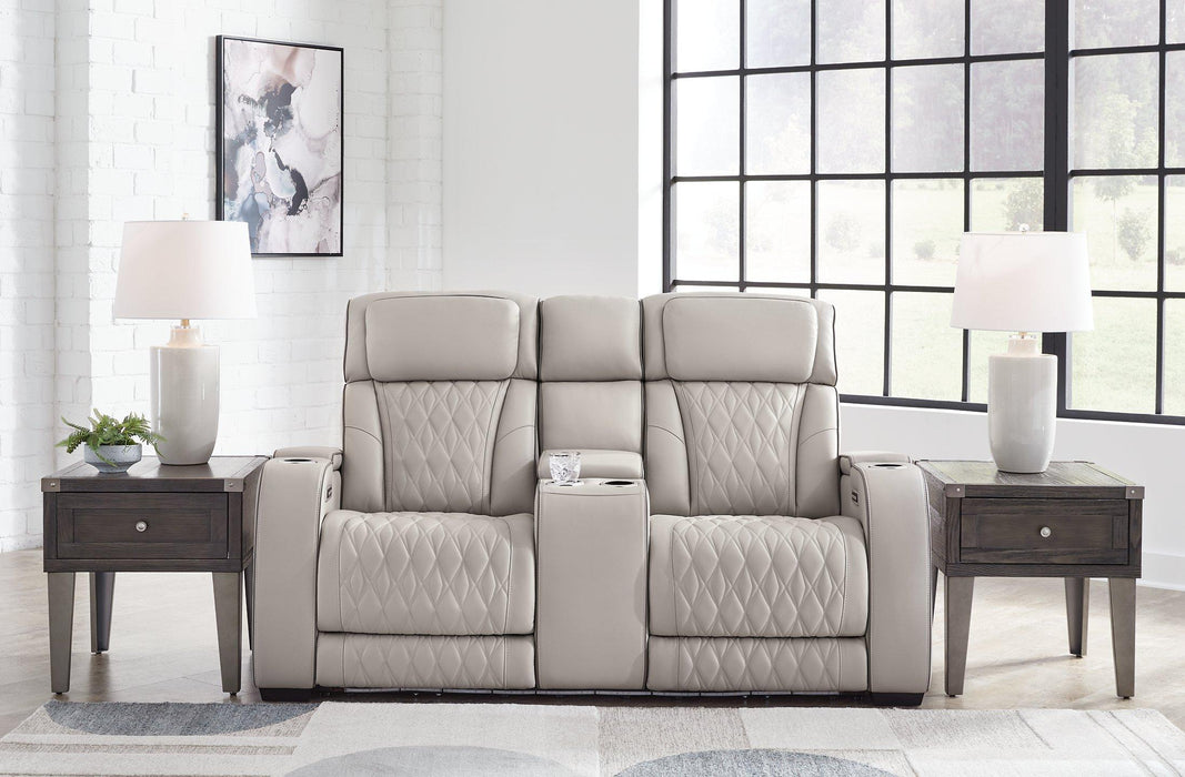 Boyington Power Reclining Loveseat with Console - US Furniture & Mattress (Waterbury,CT)*