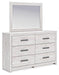 Cayboni Dresser and Mirror - US Furniture & Mattress (Waterbury,CT)*
