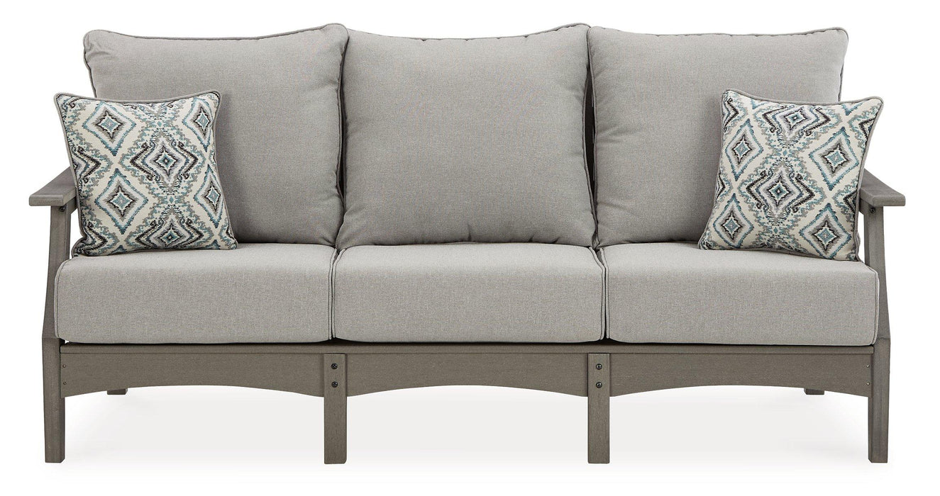 Visola Outdoor Sofa and Loveseat Set - US Furniture & Mattress (Waterbury,CT)*