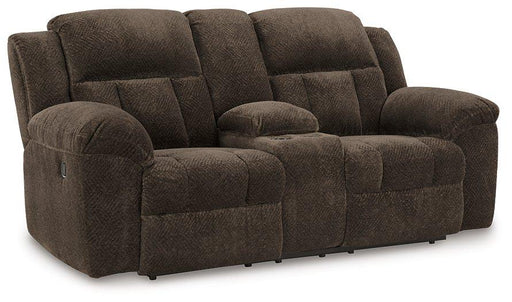 Frohn Reclining Loveseat with Console - US Furniture & Mattress (Waterbury,CT)*