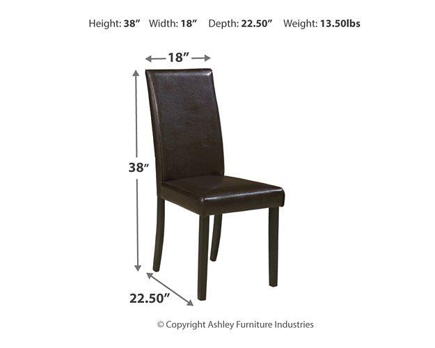 Kimonte Dining Chair Set - US Furniture & Mattress (Waterbury,CT)*