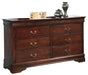 Alisdair Dresser and Mirror - US Furniture & Mattress (Waterbury,CT)*