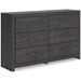 Hollivern Dresser and Mirror - US Furniture & Mattress (Waterbury,CT)*
