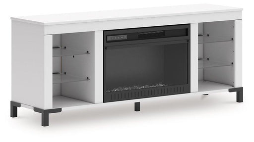 Brollevi 60" TV Stand with Electric Fireplace - US Furniture & Mattress (Waterbury,CT)*