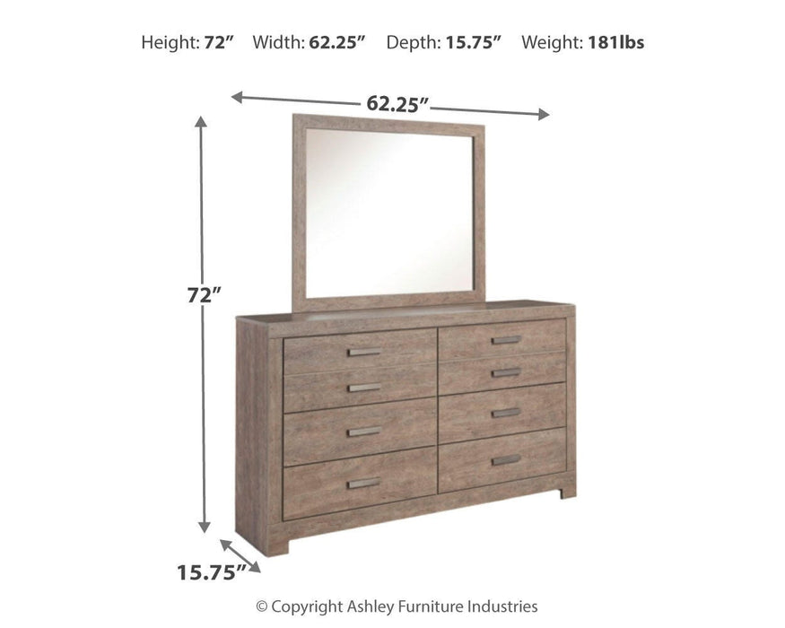 Culverbach Dresser and Mirror - US Furniture & Mattress (Waterbury,CT)*
