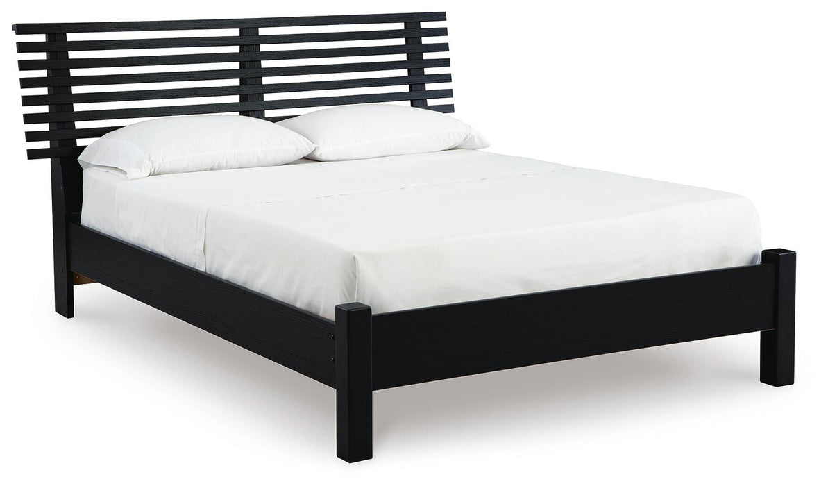 Danziar Queen Slat Bed - US Furniture & Mattress (Waterbury,CT)*