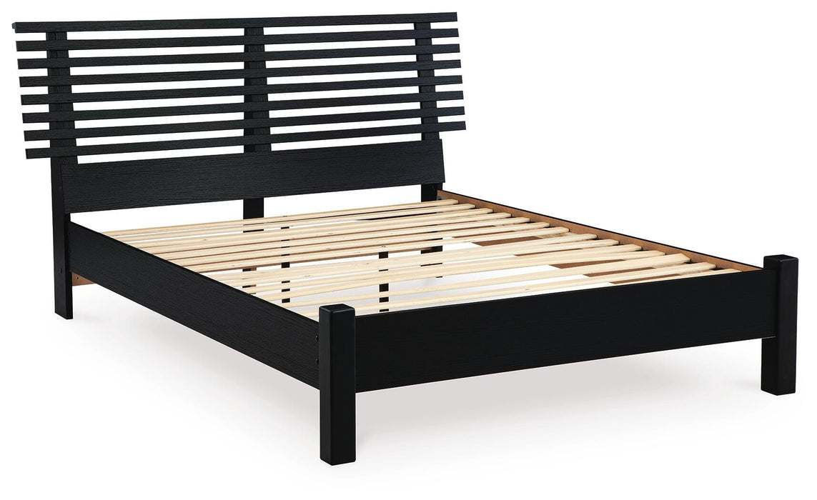 Danziar Queen Slat Bed - US Furniture & Mattress (Waterbury,CT)*