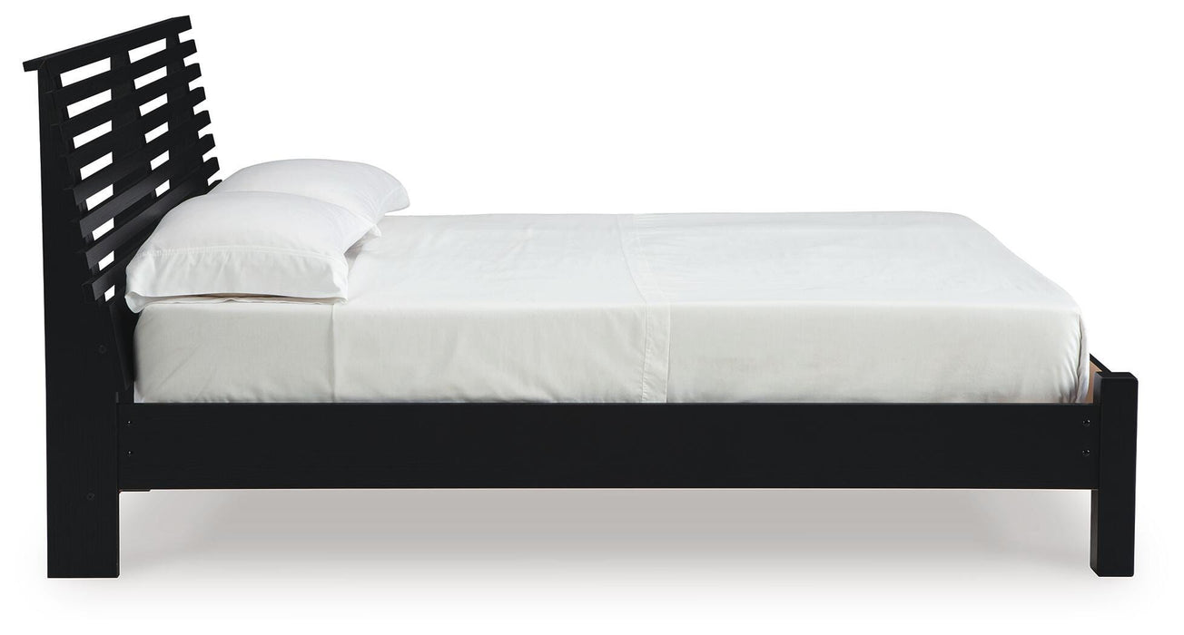 Danziar Queen Slat Bed - US Furniture & Mattress (Waterbury,CT)*